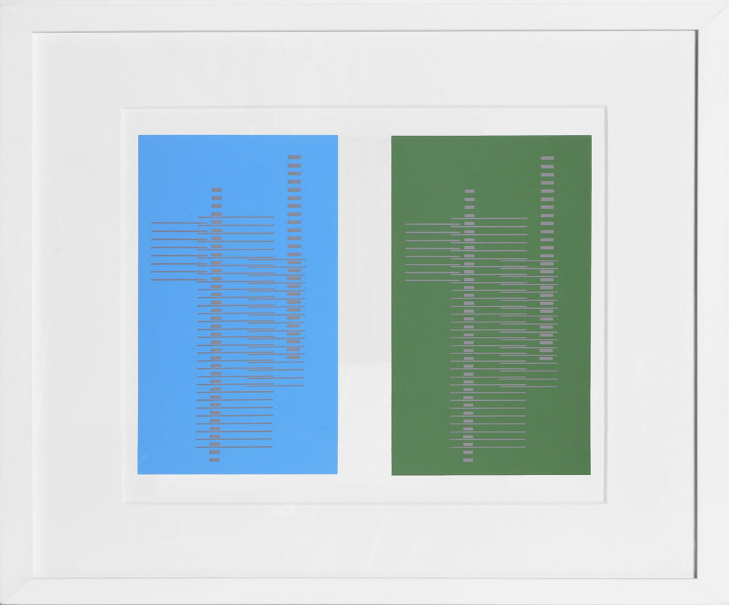 Rectangular Backgrounds - P1, F6, I2 Screenprint | Josef Albers,{{product.type}}