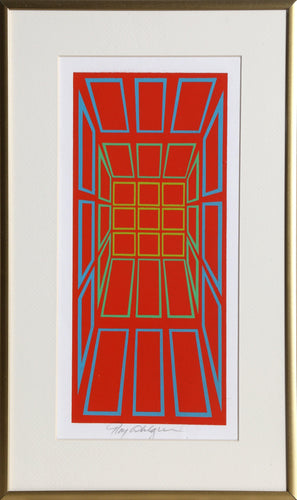 Rectangular Division screenprint | Roy Ahlgren,{{product.type}}