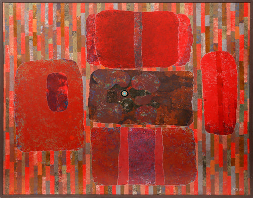 Red Abstract Acrylic | Dan Teis,{{product.type}}