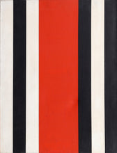 Red Black and White Stripes Oil | Warner Friedman,{{product.type}}