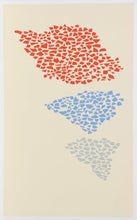 Red, Blue, and Gray Screenprint | Robert Goodnough,{{product.type}}