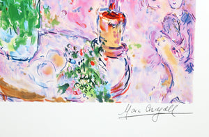 Red Bouquet with Lovers Digital | Marc Chagall,{{product.type}}