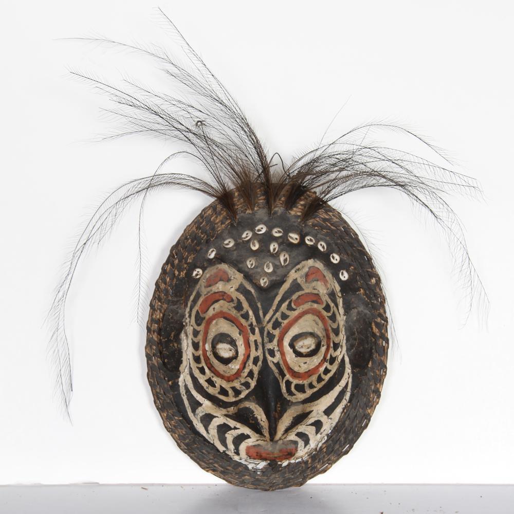 Red Eyes with Feathers (23) Wood | African or Oceanic Objects,{{product.type}}