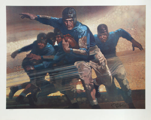 Red Grange from Sports Illustrated Living Legends Portfolio Lithograph | Robert Peak,{{product.type}}