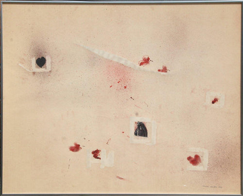 Red Hearts Acrylic | Roger Selden,{{product.type}}