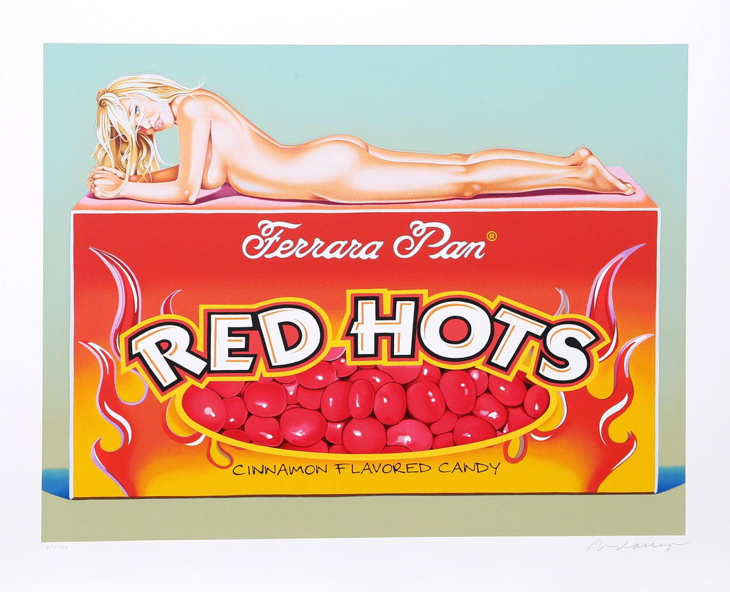 Red Hots Lithograph | Mel Ramos,{{product.type}}