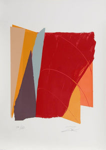 Red Line I Screenprint | Larry Zox,{{product.type}}