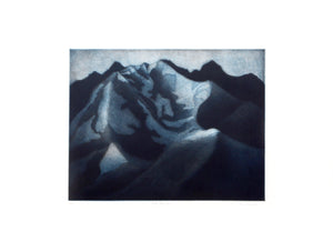Red Mountain Etching | Jan Hildebrand Carlile,{{product.type}}