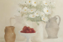 Red Plums and White Daisies Oil | Elsie Manville,{{product.type}}