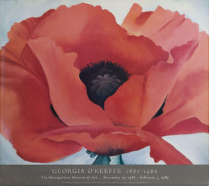 Red Poppy Poster | Georgia O'Keeffe,{{product.type}}