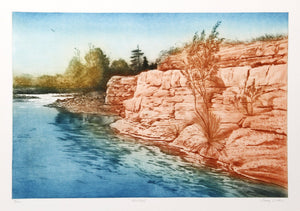 Red Rock Etching | Harvey Kidder,{{product.type}}