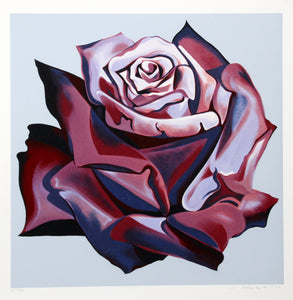 Red Rose Screenprint | Lowell Blair Nesbitt,{{product.type}}
