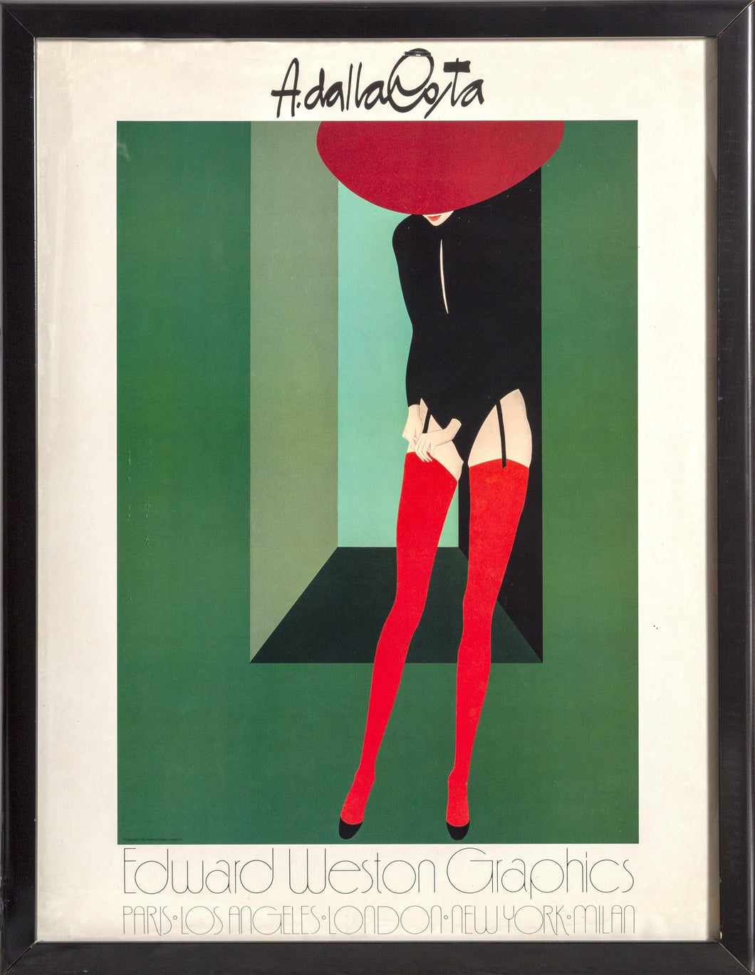 Red Stockings, Edward Weston Graphics Poster | Amleto Dalla Costa,{{product.type}}