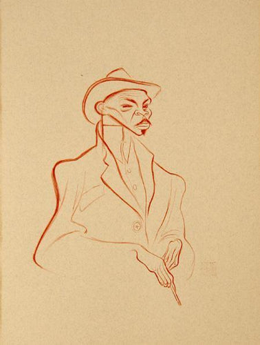 Reefer Man Lithograph | Al Hirschfeld,{{product.type}}