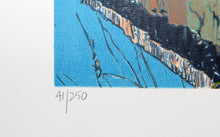Reflected Bridge Lithograph | Fran Bull,{{product.type}}
