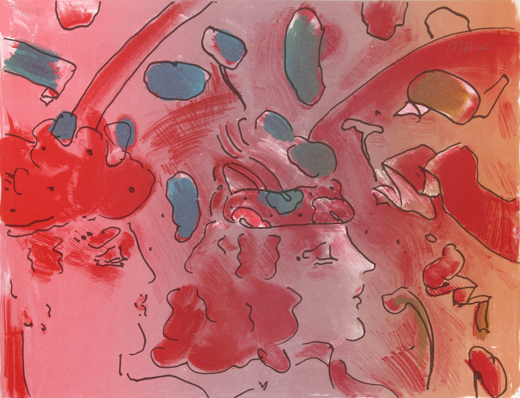 Reflections II Lithograph | Peter Max,{{product.type}}