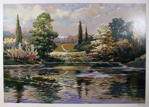 Reflections of Autumn Screenprint | Elizabeth J. Horning,{{product.type}}
