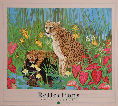 Reflections Poster | Russ Elliott,{{product.type}}