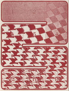 Regular Division of the Plane, Set of 6 Woodcuts Woodcut | M.C. (Maurits Cornelis) Escher,{{product.type}}