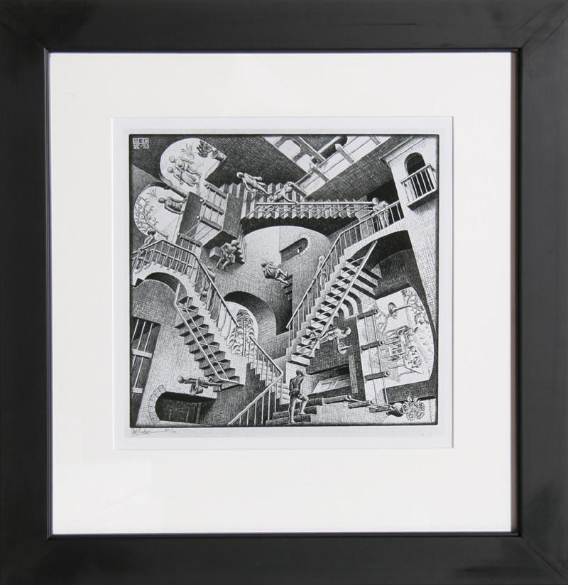 Relativity, 1953 Poster | M.C. (Maurits Cornelis) Escher,{{product.type}}
