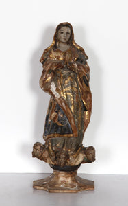 Religious Figure IV Wood | Unknown Artist,{{product.type}}