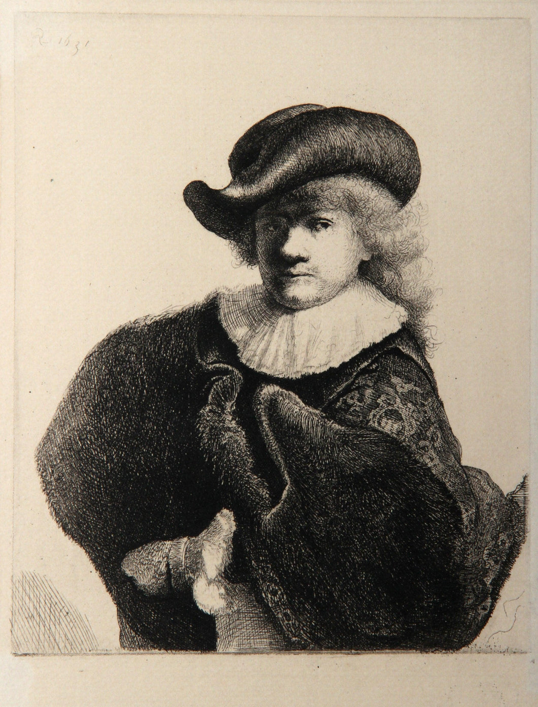 Rembrandt au Chapeau Rond  (B7) Etching | Rembrandt,{{product.type}}