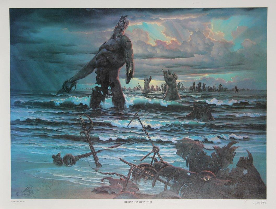 Remnants of Power Lithograph | John Pitre,{{product.type}}