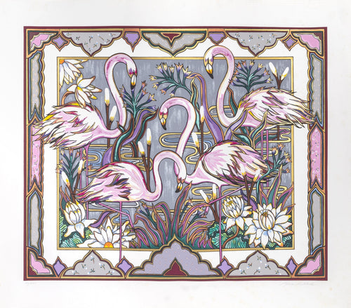 Rendez-Vous Screenprint | Mara Abboud,{{product.type}}