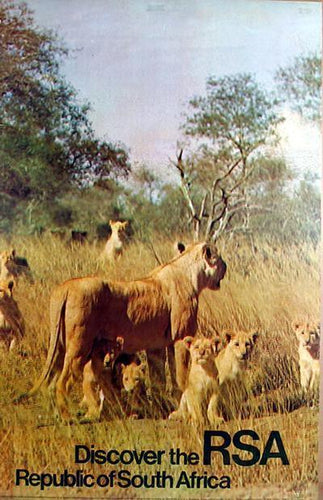 Republic of South Africa Poster | Travel Poster,{{product.type}}