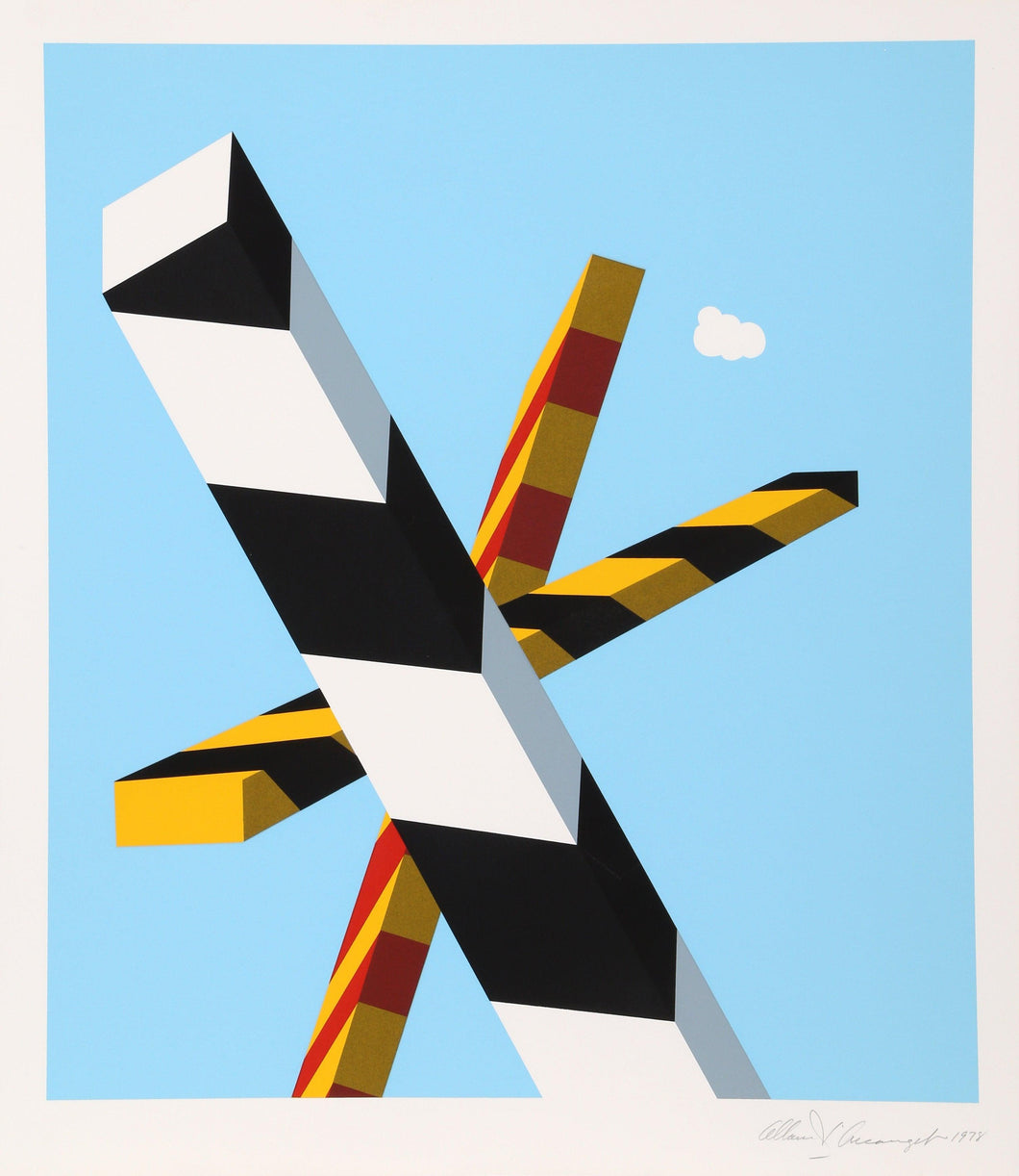 Resonance screenprint | Allan D'Arcangelo,{{product.type}}