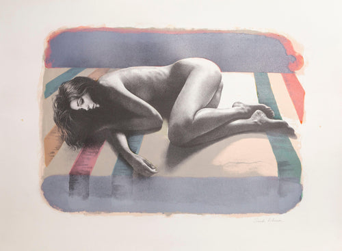 Resting Nude A Lithograph | Sandu Liberman,{{product.type}}