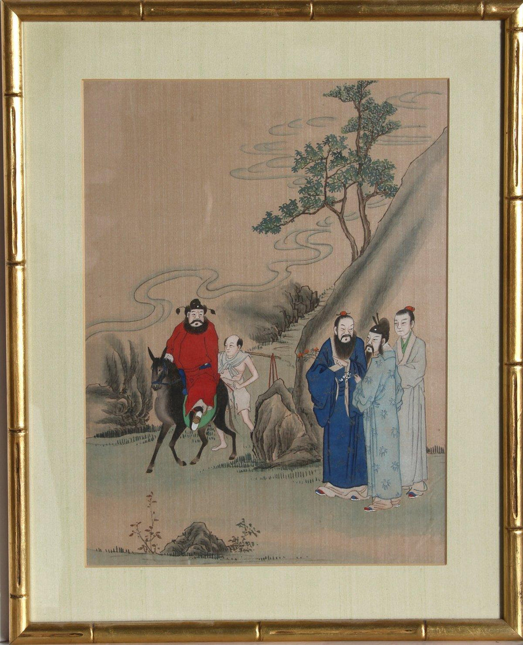 Return from Journey on Donkey Tapestries and Textiles | Unknown, Chinese,{{product.type}}