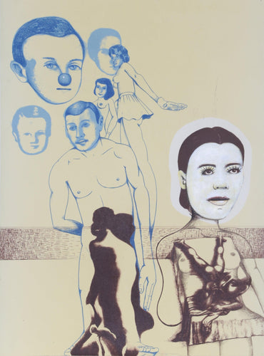 Reverie / Clown Breeders Lithograph | David Humphrey,{{product.type}}