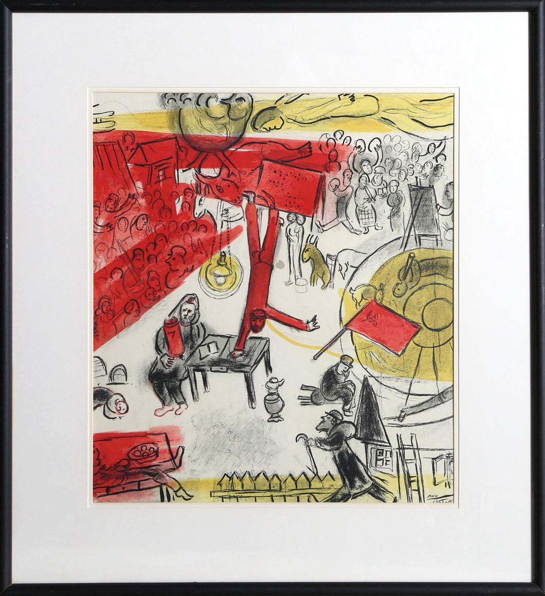 Revolution Lithograph | Marc Chagall,{{product.type}}