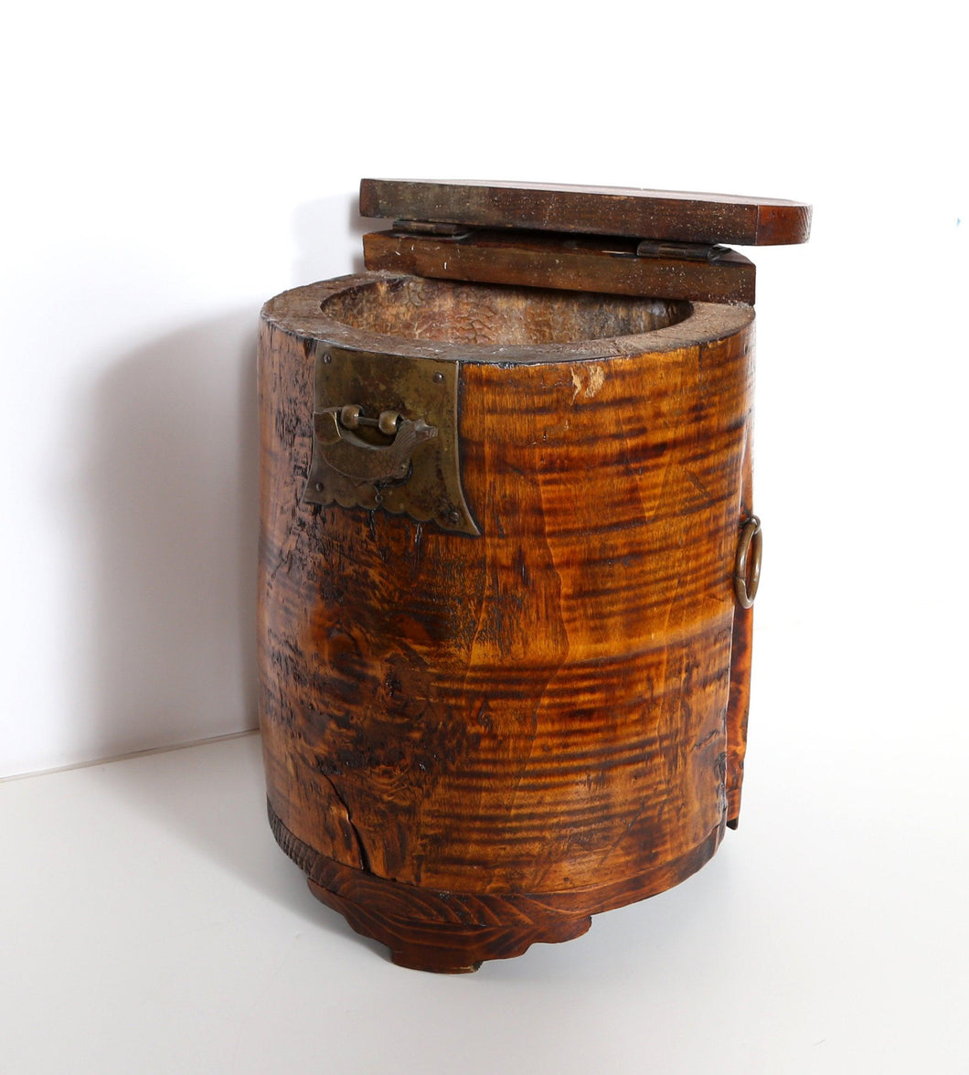 Rice Bucket with Fish Details Antiques | Unknown, Chinese,{{product.type}}