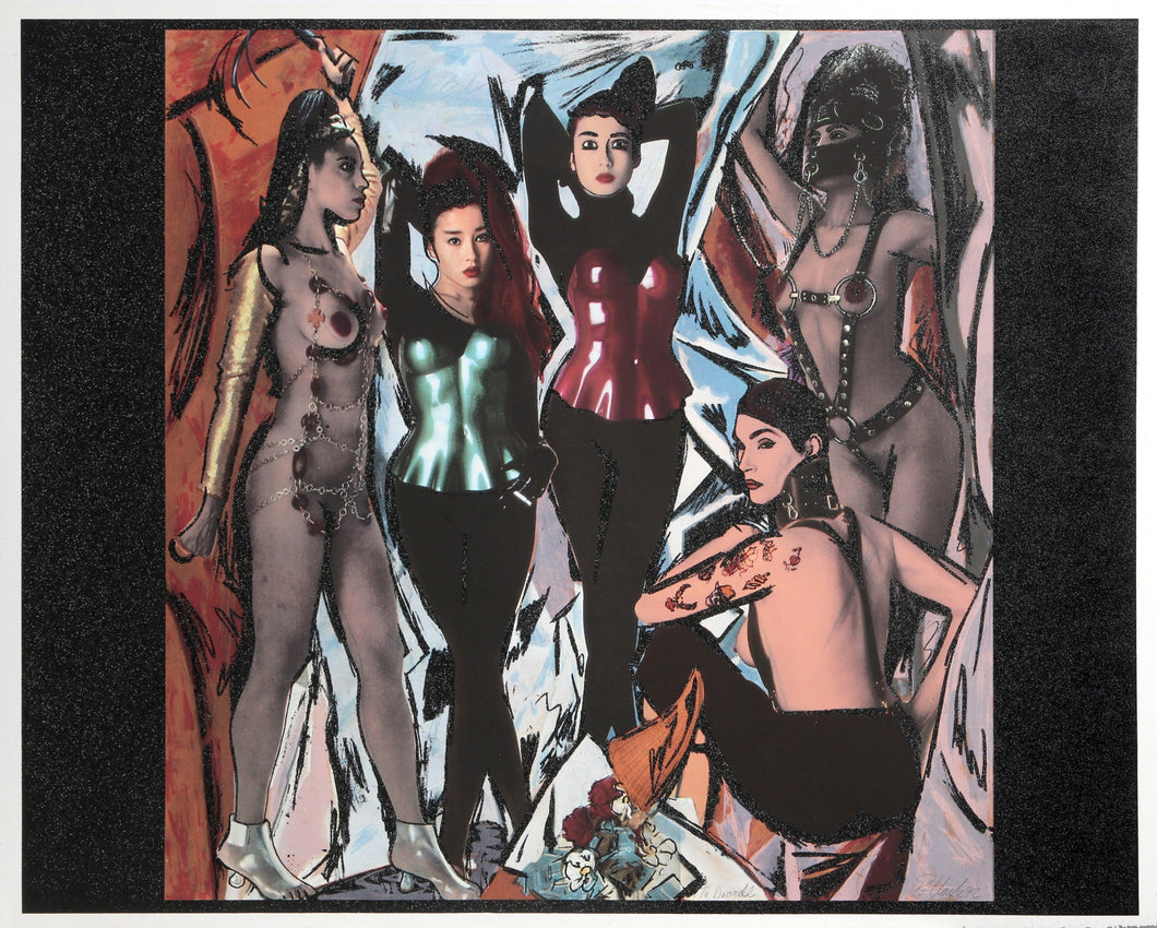 Rie Miyazawa Demoiselles d'Avidgnon (after Picasso) Lithograph | Steven Pollack,{{product.type}}