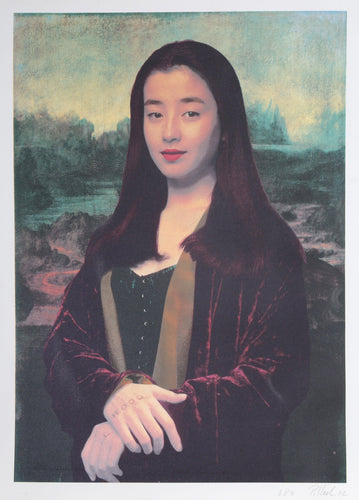 Rie Miyazawa Mona Lisa (after da Vinci) Lithograph | Steven Pollack,{{product.type}}