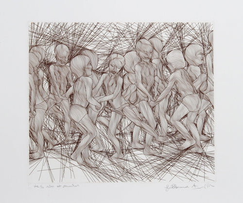 Rires et Sourires Etching | Guillaume Azoulay,{{product.type}}