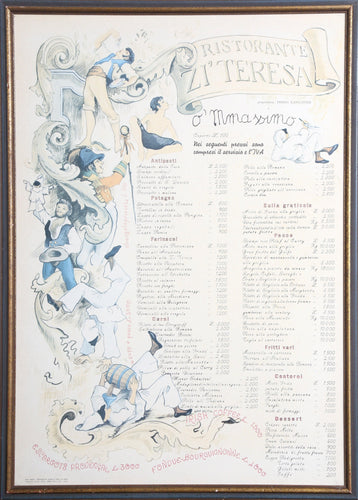 Ristorante Zi' Teresa Poster | Unknown Artist,{{product.type}}