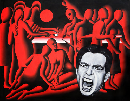 Rite of Passage Oil | Mark Kostabi,{{product.type}}