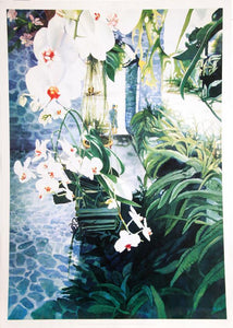 River Garden Poster | James E. Morgan,{{product.type}}