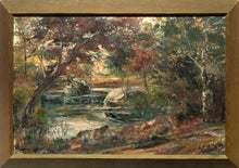River Landscape Oil | Stanley Sobossek,{{product.type}}