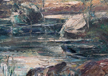 River Landscape Oil | Stanley Sobossek,{{product.type}}