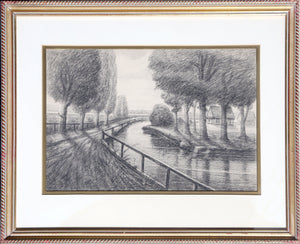 Riverside Road Pencil | Unknown Artist,{{product.type}}