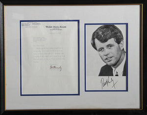 Robert Kennedy Letter and Photo Black and White | Unknown Artist,{{product.type}}