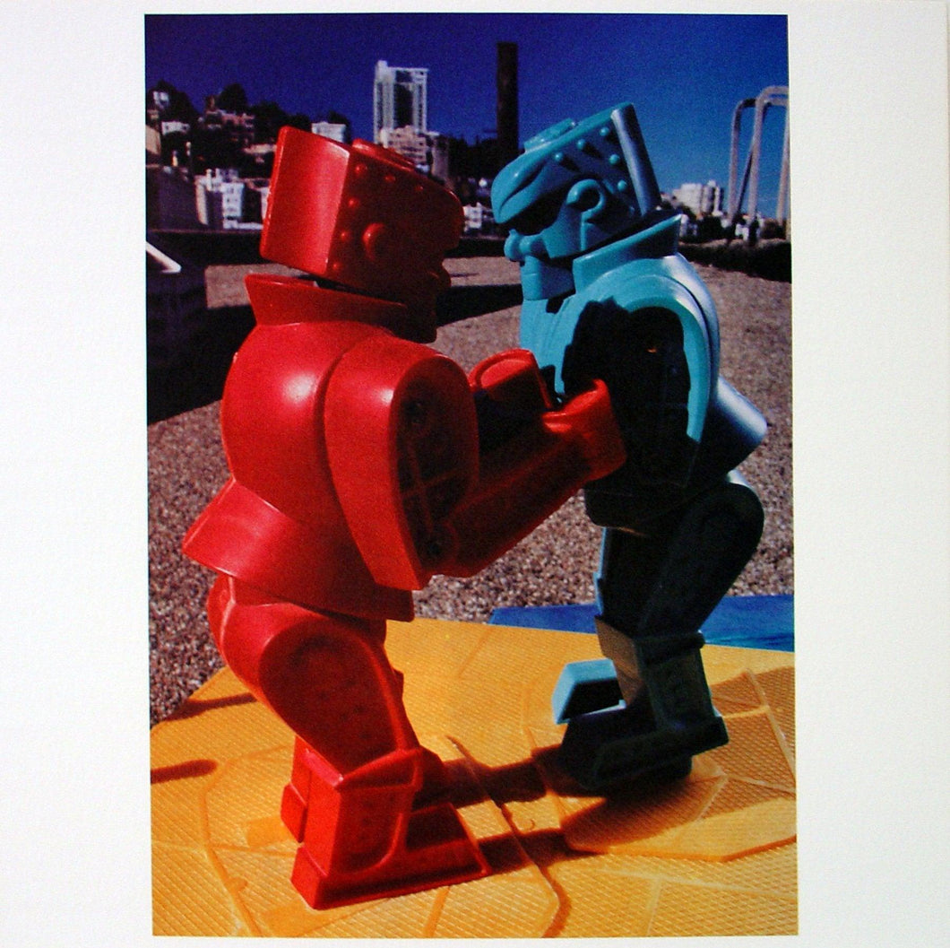 Rock 'em Sock 'em Robots Poster | Yura Adams,{{product.type}}