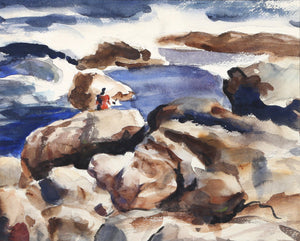 Rockport (P4.5) Watercolor | Eve Nethercott,{{product.type}}
