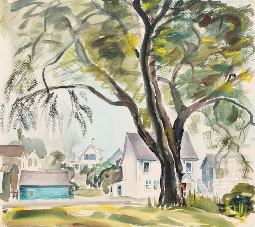 Rockport (P5.54) Watercolor | Eve Nethercott,{{product.type}}