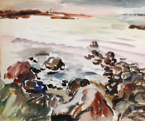 Rockport (P6.4) Watercolor | Eve Nethercott,{{product.type}}