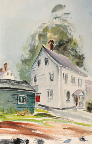 Rockport (P6.40) Watercolor | Eve Nethercott,{{product.type}}